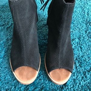 TOMS Majorca Peep Toe Booties